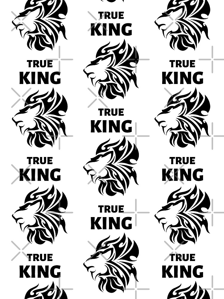 Thumbnail 3 of 3, Scarf, True King ! designed and sold by RIVEofficial.