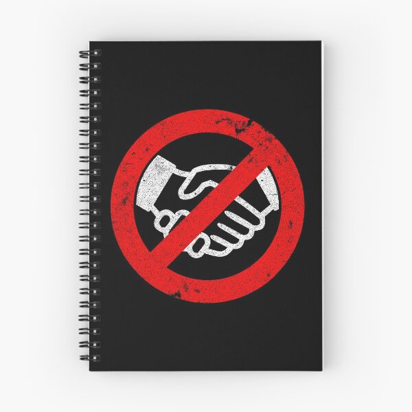 Item preview, No handshake please designed and sold by NerdySherds.