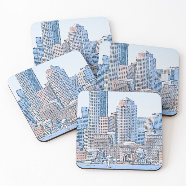 Item preview, Boston, Panorama designed and sold by AM FineArtPrints.