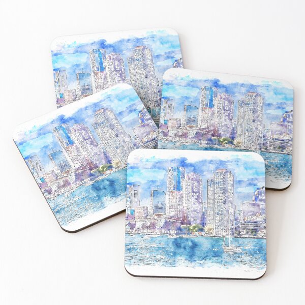 Item preview, Boston, Panorama designed and sold by AM FineArtPrints.