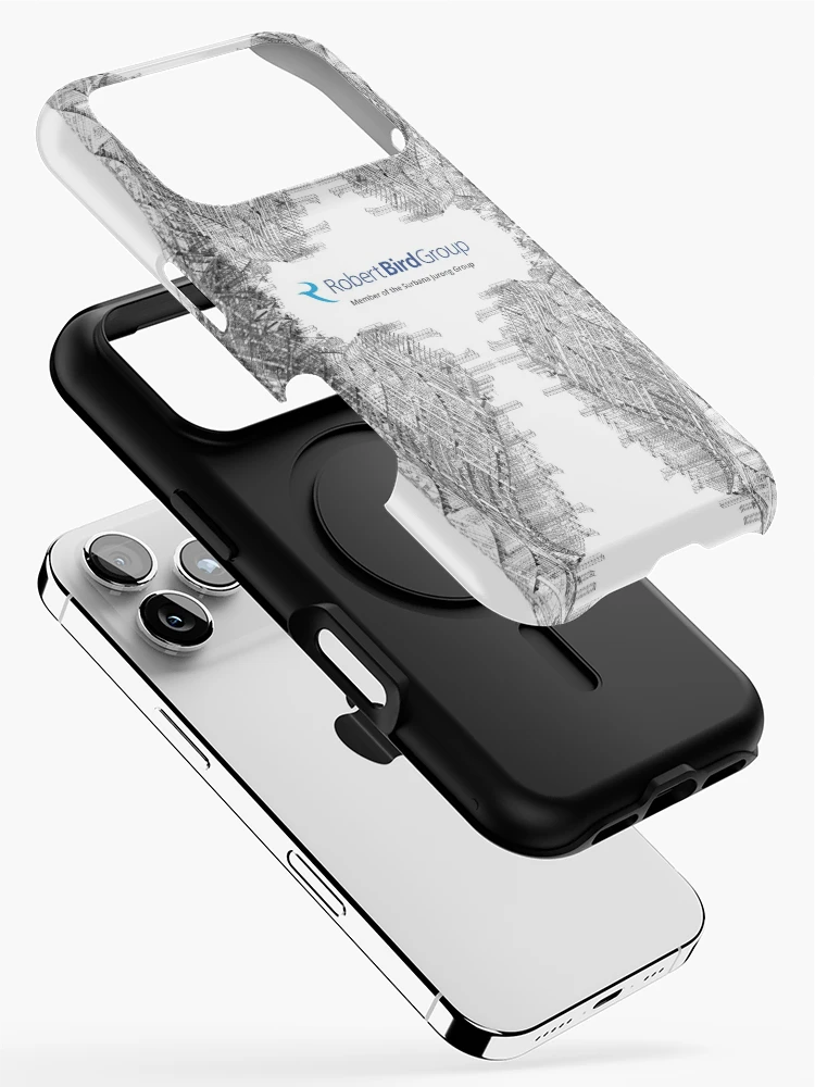 Thumbnail 2 of 4, iPhone Case, Midfield Pattern designed and sold by RobertBirdGroup.