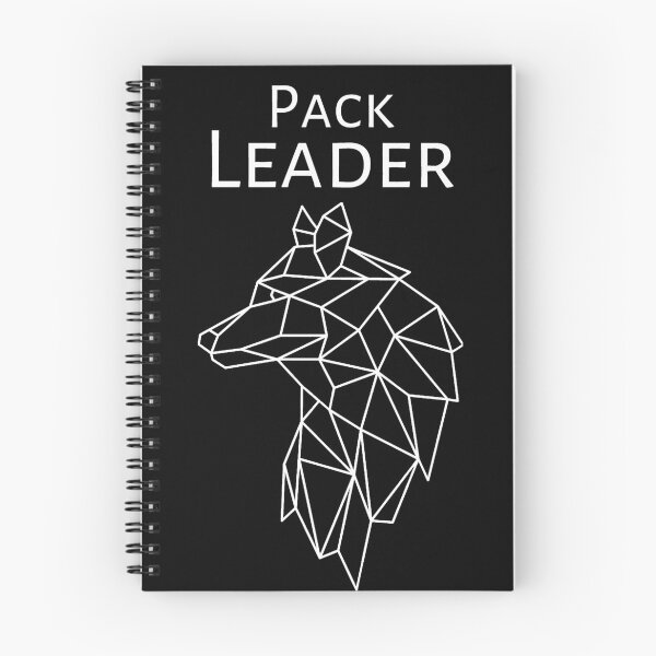 Item preview, Pack Leader - geometric wolf designed and sold by RIVEofficial.