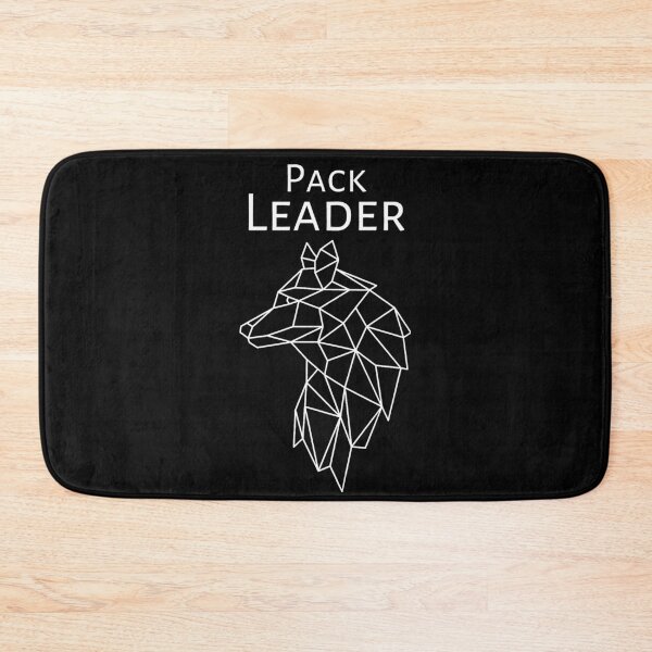 Item preview, Pack Leader - geometric wolf designed and sold by RIVEofficial.