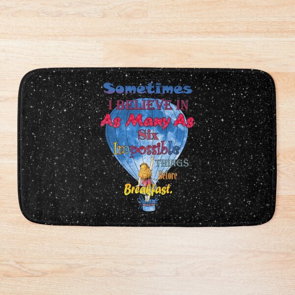 Item preview, Alice in wonderland Impossible Quote designed and sold by maryedenoa.