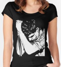 Ian Curtis 2 Women's Fitted Scoop T-Shirt