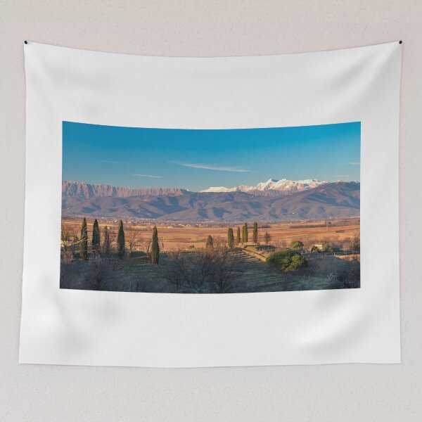 Item preview, Winter sunset in the vineyards of Collio Friulano designed and sold by zakaz86.