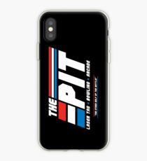 Red Lasers vs. Blue Lasers iPhone-Hülle & Cover