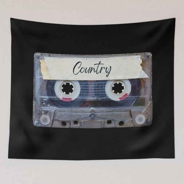 Item preview, Best of Country Music Songs Style Cassette Old School designed and sold by Thestarrysky.