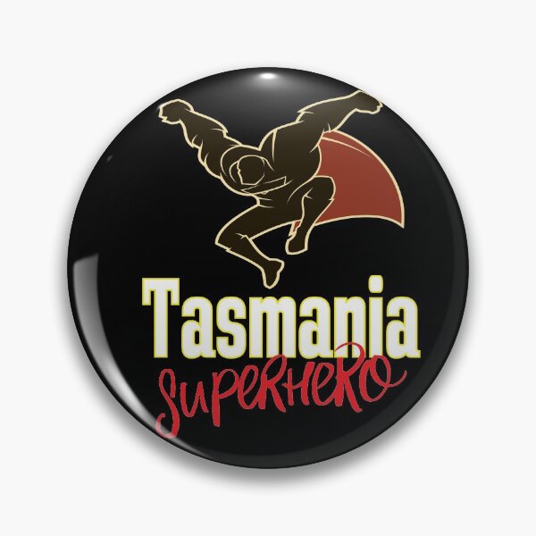 Item preview, Tasmania Superhero Australia Raised Me Tas Tassie Tasmanian designed and sold by ProjectX23.