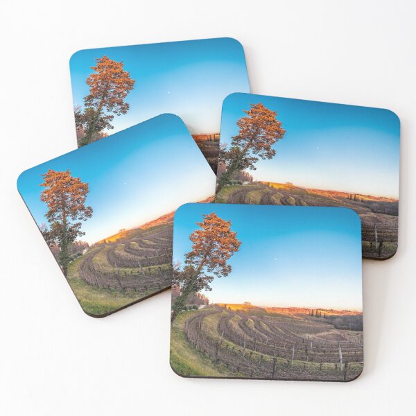 Item preview, Winter sunset in the vineyards of Collio Friulano designed and sold by zakaz86.