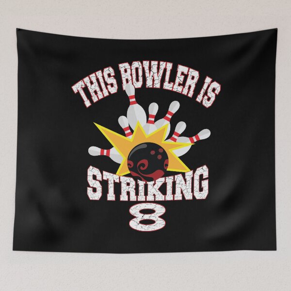 Item preview, This Bowler Is Striking 8th Birthday 8 Years Old Bowling graphic designed and sold by Grabitees.