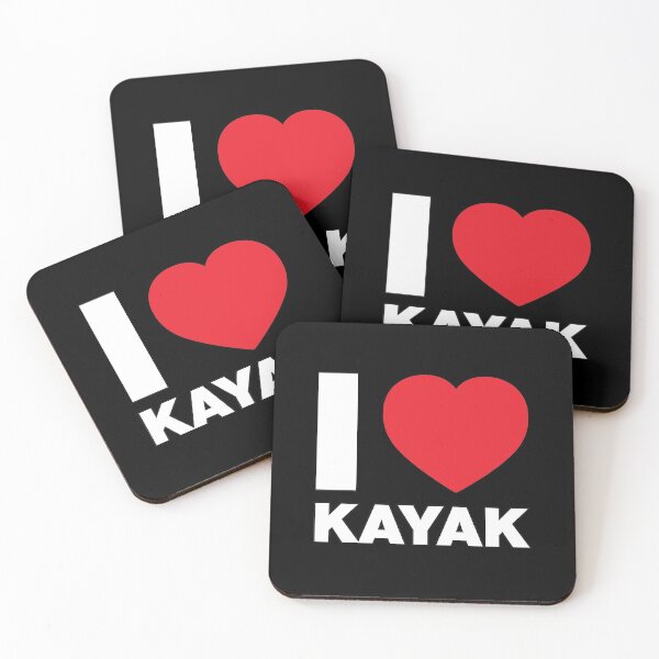 Item preview, I Love Kayak Red Heart designed and sold by Thestarrysky.