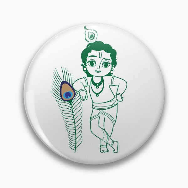 Item preview, Cute Little Krishna designed and sold by eufouria.