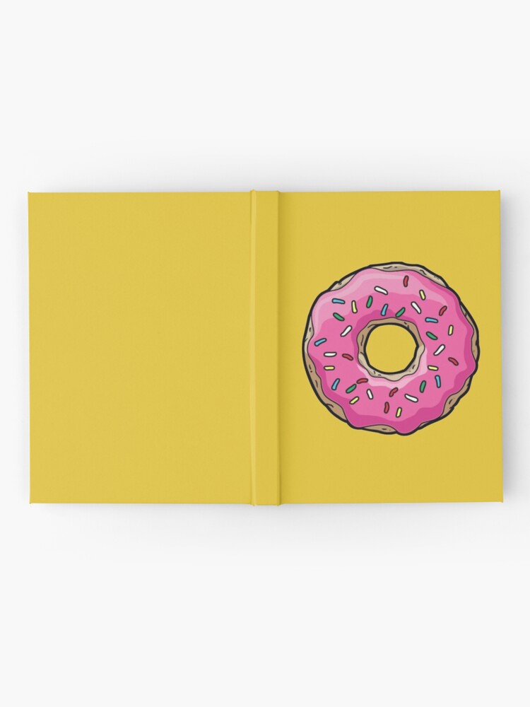 Pink Donut with Sprinkles Journal, Journals for Kids, Journals for