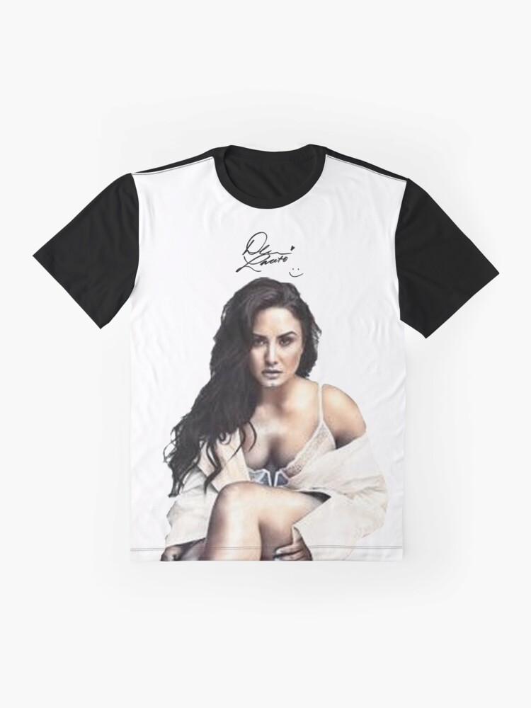 demi lovato white shirt