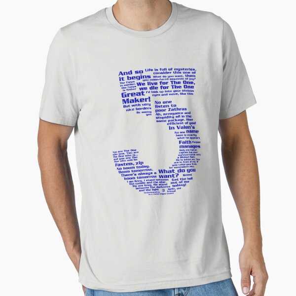 Item preview, Babylon 5 Quotes - Blue designed and sold by B5designs.