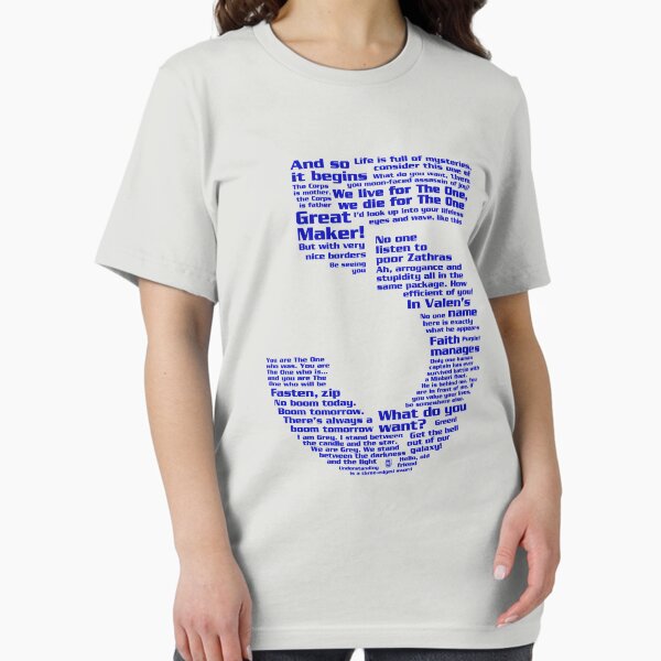 Item preview, Babylon 5 Quotes - Blue designed and sold by B5designs.