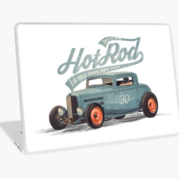 Hot Rod - Race The Devil Laptop Skin