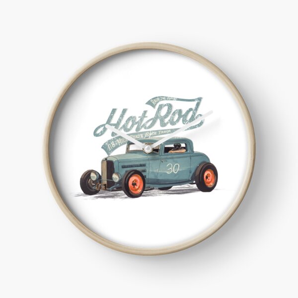 Hot Rod - Race The Devil Clock