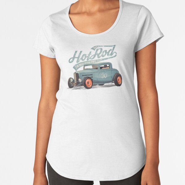 Hot Rod - Race The Devil Premium Scoop T-Shirt