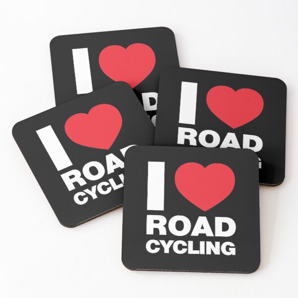 Item preview, I Love Road Cycling Red Heart designed and sold by Thestarrysky.