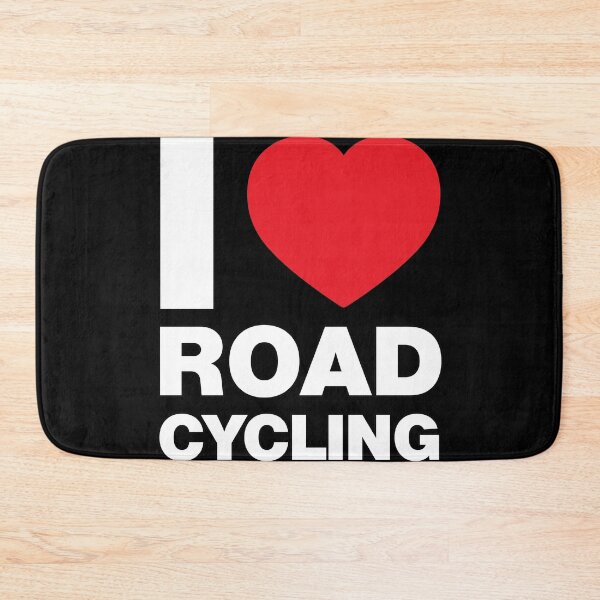 Item preview, I Love Road Cycling Red Heart designed and sold by Thestarrysky.