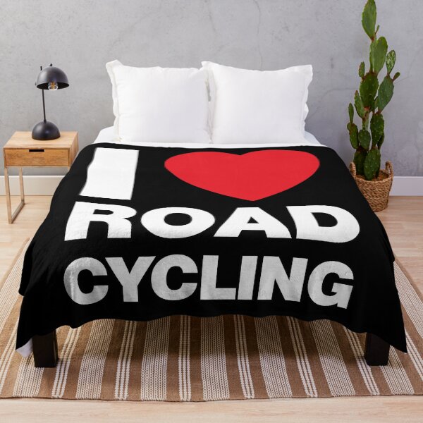 Item preview, I Love Road Cycling Red Heart designed and sold by Thestarrysky.