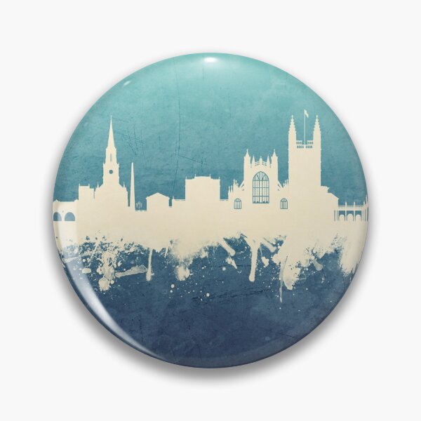 Item preview, Bath England Skyline Cityscape designed and sold by ArtPrints.