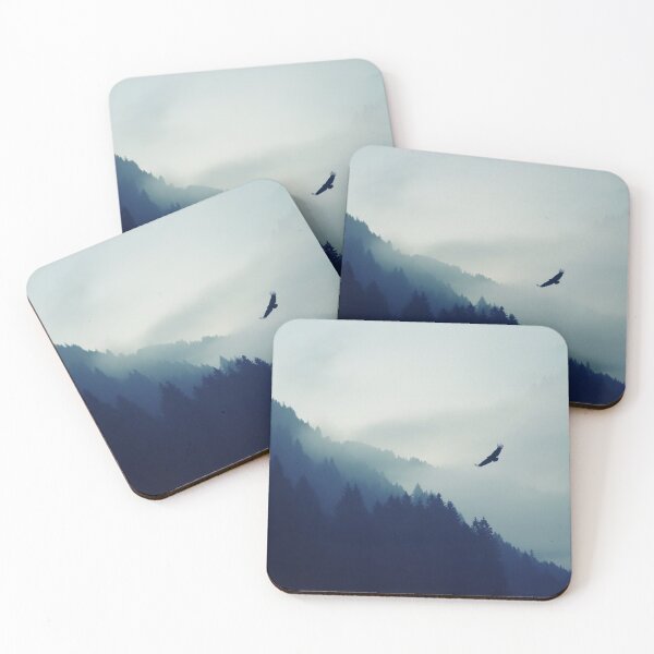 Item preview, Flying Eagle Over The Mountain designed and sold by wildlittlefan.