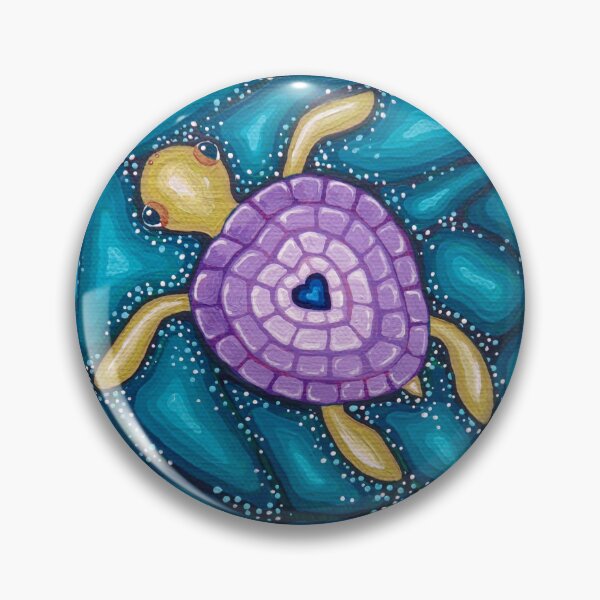 Item preview, Little Purple Turtle designed and sold by Soozie Wray.