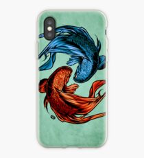 Fighting Fish iPhone Case