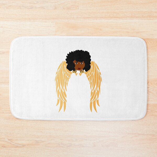 Item preview, Black Afro angel designed and sold by RonaldKitama.