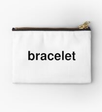 bracelet Zipper Pouch