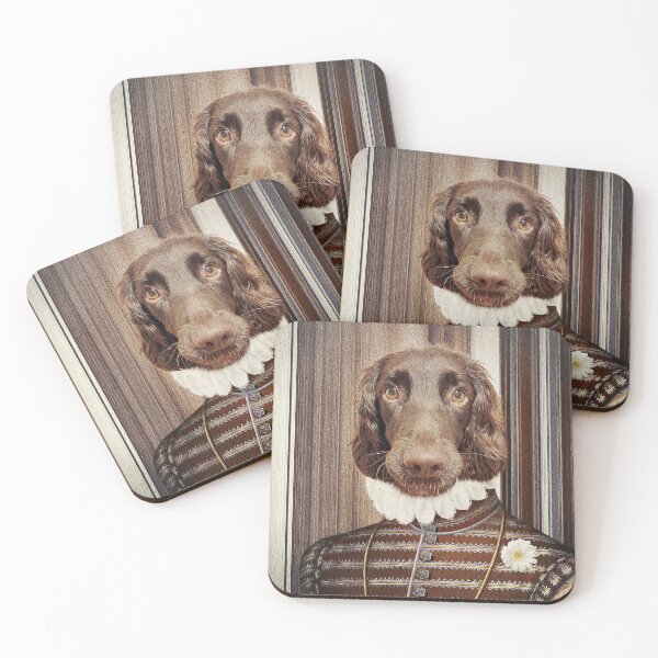Item preview, Ernie Antique Portrait designed and sold by PimpMyPet.
