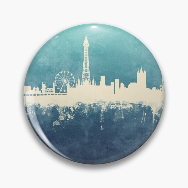 Item preview, Blackpool England Skyline designed and sold by ArtPrints.
