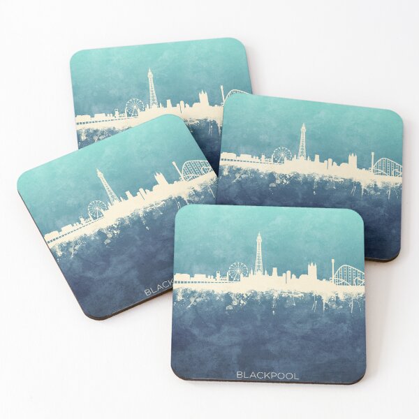 Item preview, Blackpool England Skyline designed and sold by ArtPrints.