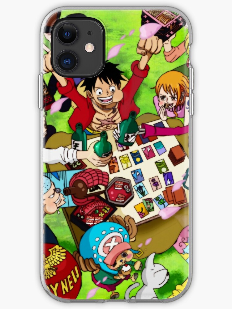 One Piece Straw Hat Pirates Poster Wallpaper Iphone Case Cover By Amanomoon Redbubble