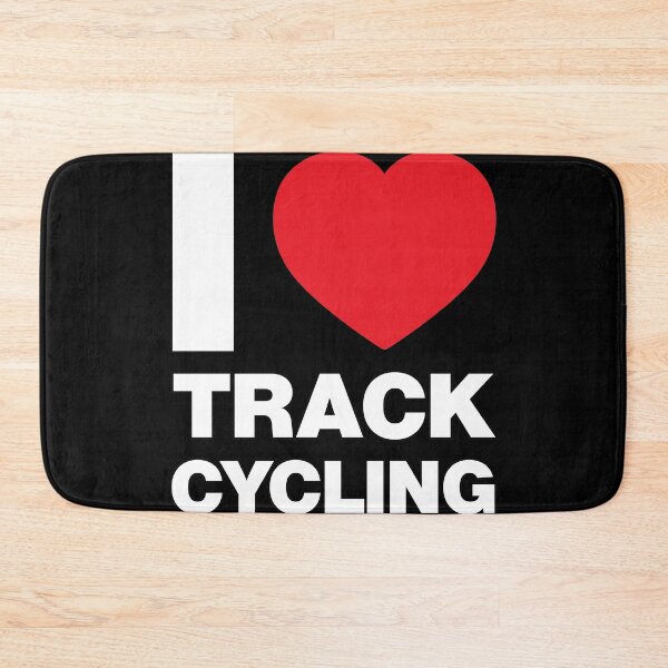 Item preview, I Love Track Cycling Red Heart designed and sold by Thestarrysky.