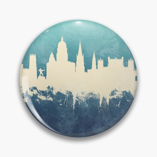 Item preview, Nottingham England Skyline designed and sold by ArtPrints.