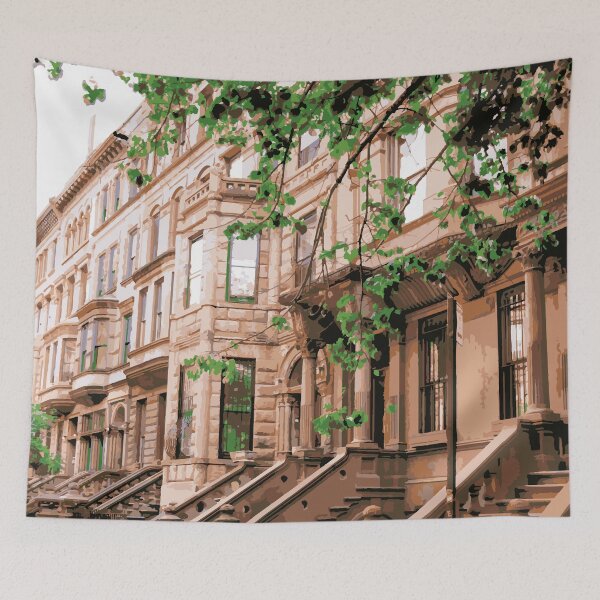 Item preview, New York City Brownstones designed and sold by animejones.
