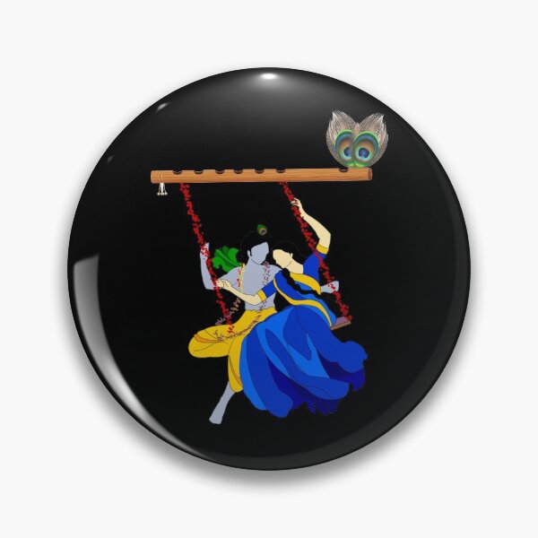 Item preview, Eternal Love Radha And Krishna designed and sold by eufouria.