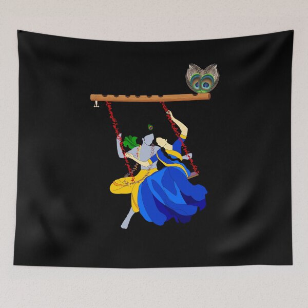 Item preview, Eternal Love Radha And Krishna designed and sold by eufouria.