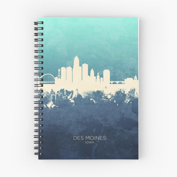 Item preview, Des Moines Iowa Skyline designed and sold by ArtPrints.