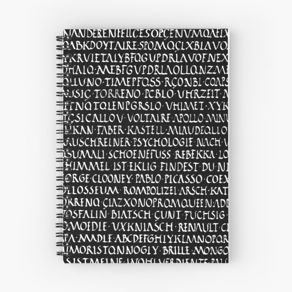 Item preview, Capitalis Rustica black designed and sold by Rebekka  Schönefuß.