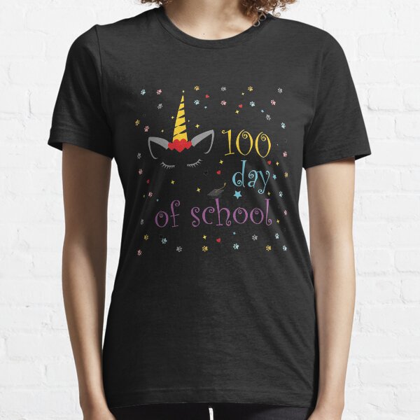 100 days of school shirt,100 days smarter,100 days of school shirt boys,Girls 100 Days of School Shirt Essential T-Shirt