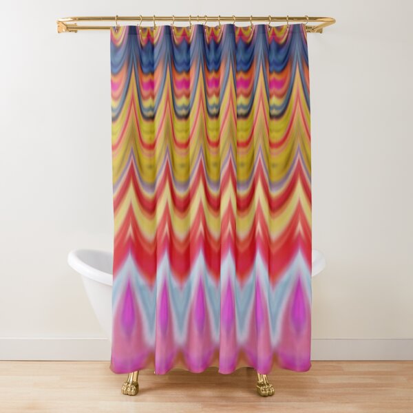 Flame Thrower Shower Curtain
