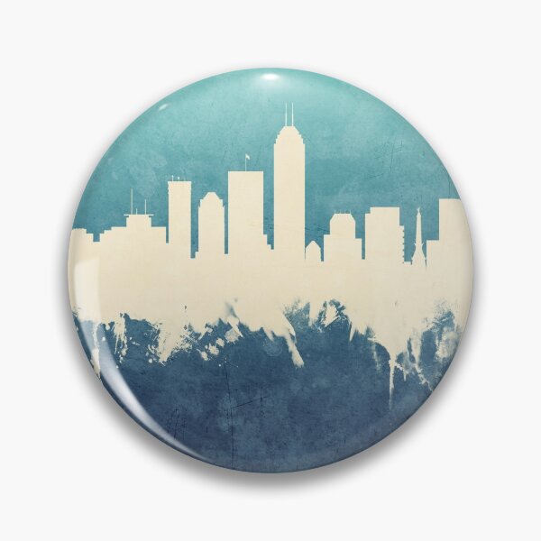 Artikelvorschau, Indianapolis Indiana Skyline entworfen und verkauft von ArtPrints.