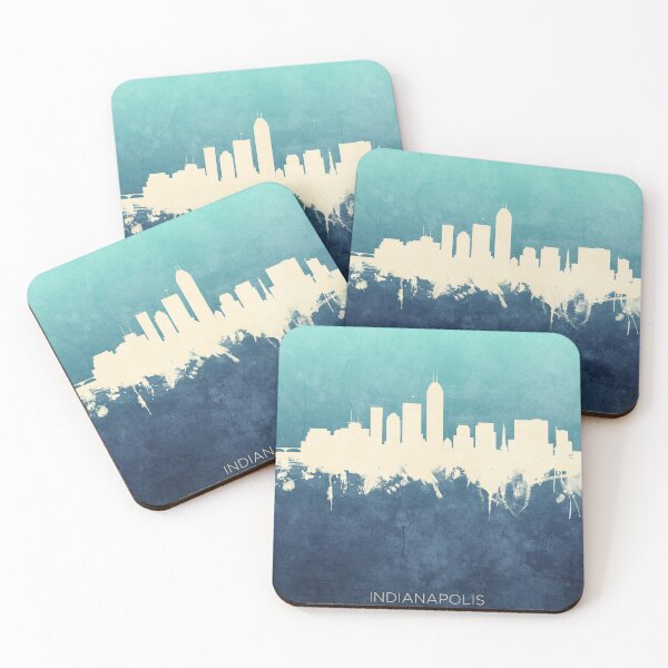 Artikelvorschau, Indianapolis Indiana Skyline entworfen und verkauft von ArtPrints.