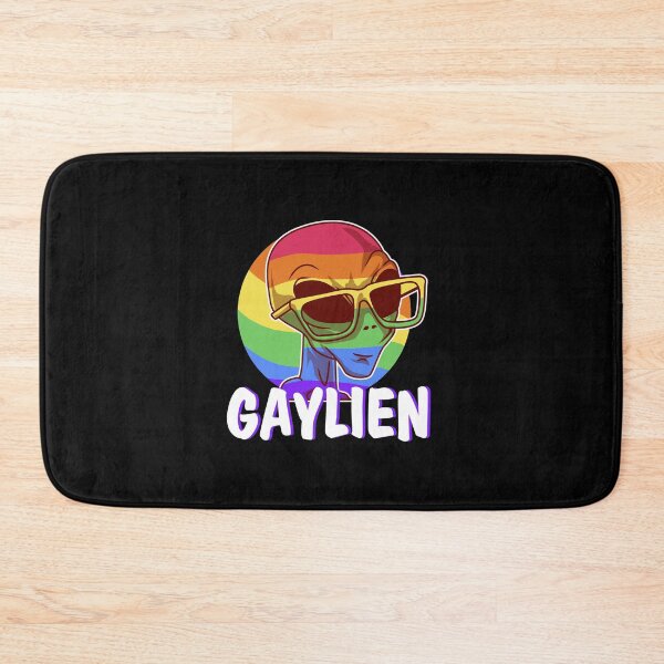 Item preview, Gaylien LGBT Pride Rainbow Flag Gift For Gays designed and sold by Pubi.