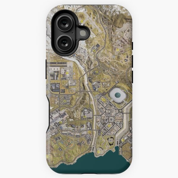 Vista previa del artículo con la obra «MAPA DE ZONA DE GUERRA DE COD», diseñado y vendido por Lowkey Fortnite Tees.